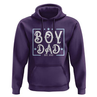Boy Dad Est 2025 Hoodie Expect Baby Boy Son Fathers Day 2025