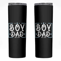 Boy Dad Est 2025 Skinny Tumbler Expect Baby Boy Son Fathers Day 2025