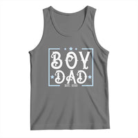 Boy Dad Est 2025 Tank Top Expect Baby Boy Fathers Day 2025