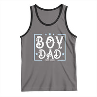 Boy Dad Est 2025 Tank Top Expect Baby Boy Fathers Day 2025