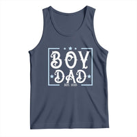 Boy Dad Est 2025 Tank Top Expect Baby Boy Fathers Day 2025