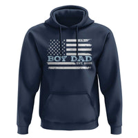 Boy Dad Est 2025 Hoodie Newborn Daddy Father Baby Boy Son USA Flag