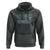 Boy Dad Est 2025 Hoodie American Flag First Fathers Day
