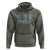 Boy Dad Est 2025 Hoodie American Flag First Fathers Day