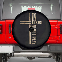 Christian Drummer Spare Tire Cover In Jesus Name I Play Drumstick Cross Drums Percussionist