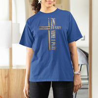 Christian Drummer T Shirt For Women In Jesus Name I Play Drumstick Cross Drums Percussionist