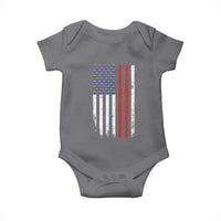 Patriotic Drummer Baby Onesie Percussionist Gift Drumming Drumsticks American Flag