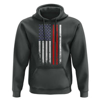 Patriotic Drummer Hoodie Percussionist Gift Drumming Drumsticks American Flag