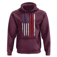 Patriotic Drummer Hoodie Percussionist Gift Drumming Drumsticks American Flag