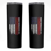 Patriotic Drummer Skinny Tumbler Percussionist Gift Drumming Drumsticks American Flag