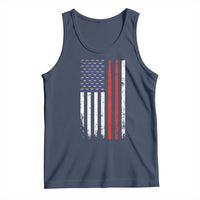 Patriotic Drummer Tank Top Percussionist Gift Drumming Drumsticks American Flag