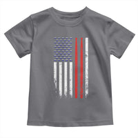 Patriotic Drummer Toddler T Shirt Percussionist Gift Drumming Drumsticks American Flag