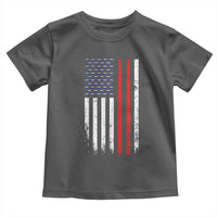 Patriotic Drummer Toddler T Shirt Percussionist Gift Drumming Drumsticks American Flag