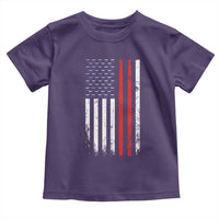 Patriotic Drummer Toddler T Shirt Percussionist Gift Drumming Drumsticks American Flag