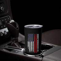 Patriotic Drummer Tumbler Cup Percussionist Gift Drumming Drumsticks American Flag