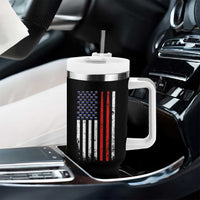 Patriotic Drummer Tumbler With Handle Percussionist Gift Drumming Drumsticks American Flag