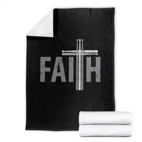 Christian Drummer Throw Blanket Faith Drum Stick Cross