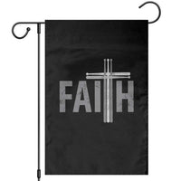 Christian Drummer Garden Flag Faith Drum Stick Cross