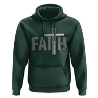 Christian Drummer Hoodie Faith Drum Stick Cross