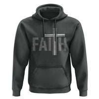 Christian Drummer Hoodie Faith Drum Stick Cross