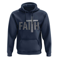 Christian Drummer Hoodie Faith Drum Stick Cross