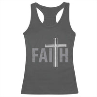 Christian Drummer Racerback Tank Top Faith Drum Stick Cross
