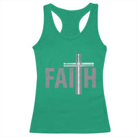 Christian Drummer Racerback Tank Top Faith Drum Stick Cross
