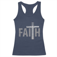 Christian Drummer Racerback Tank Top Faith Drum Stick Cross