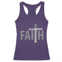 Christian Drummer Racerback Tank Top Faith Drum Stick Cross