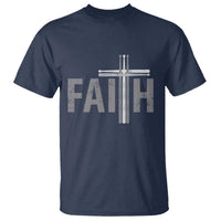 Christian Drummer T Shirt Faith Drum Stick Cross