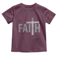 Christian Drummer Toddler T Shirt Faith Drum Stick Cross