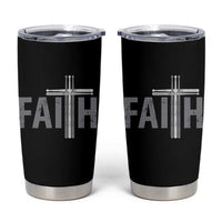 Christian Drummer Tumbler Cup Faith Drum Stick Cross