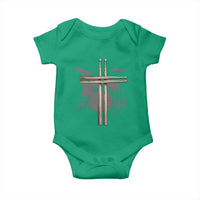Christian Drummer Baby Onesie Drum Sticks Cross Percussionist Jesus Church