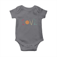 Retro Drummer Baby Onesie Drum Love Drums Drumline