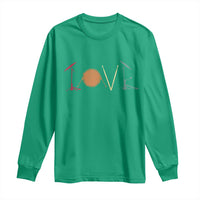 Retro Drummer Long Sleeve Shirt Drum Love Drums Drumline