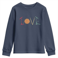 Retro Drummer Youth Sweatshirt Drum Love Drums Drumline