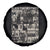 Vintage Black Panther Party Spare Tire Cover Huey P. Newton Bobby Seale Black History Month Juneteenth