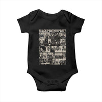 Vintage Black Panther Party Baby Onesie Huey P. Newton Bobby Seale Black History Month Juneteenth