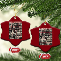 Vintage Black Panther Party Ceramic Ornament Huey P. Newton Bobby Seale Black History Month Juneteenth - Wonder Print Shop