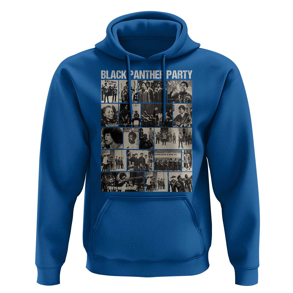 Vintage Black Panther Party Hoodie Huey P. Newton Bobby Seale Black History Month Juneteenth