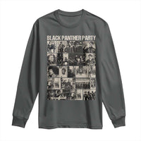 Vintage Black Panther Party Long Sleeve Shirt Huey P. Newton Bobby Seale Black History Month Juneteenth
