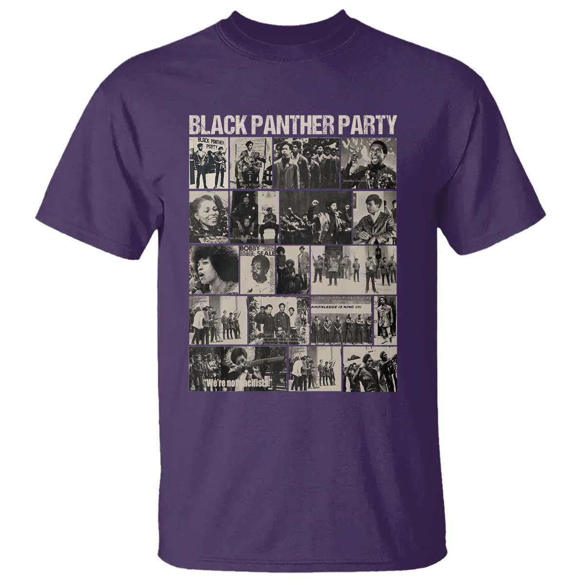 Vintage Black Panther Party T Shirt Huey P. Newton Bobby Seale Black History Month Juneteenth