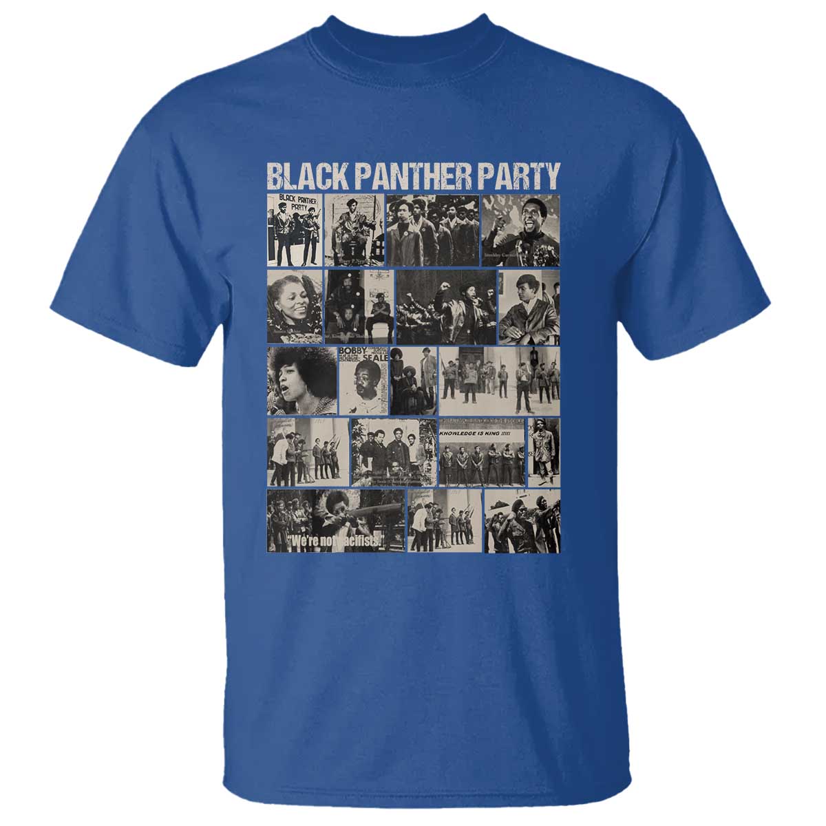 Vintage Black Panther Party T Shirt Huey P. Newton Bobby Seale Black History Month Juneteenth