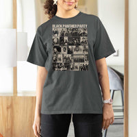 Vintage Black Panther Party T Shirt For Women Huey P. Newton Bobby Seale Black History Month Juneteenth