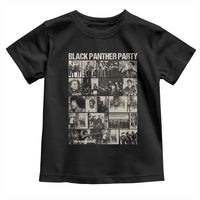 Vintage Black Panther Party Toddler T Shirt Huey P. Newton Bobby Seale Black History Month Juneteenth