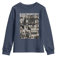Vintage Black Panther Party Youth Sweatshirt Huey P. Newton Bobby Seale Black History Month Juneteenth