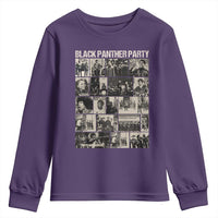 Vintage Black Panther Party Youth Sweatshirt Huey P. Newton Bobby Seale Black History Month Juneteenth