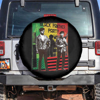 Vintage Black Panther Party Spare Tire Cover Black History Self Defense Huey Newton Bobby Seale