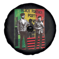 Vintage Black Panther Party Spare Tire Cover Black History Self Defense Huey Newton Bobby Seale