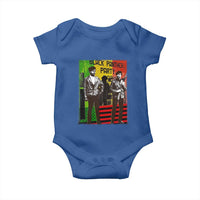 Vintage Black Panther Party Baby Onesie Black History Self Defense Huey Newton Bobby Seale